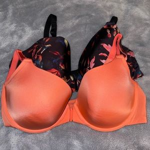 2 Torrid Back Smoothing T-Shirt Bras